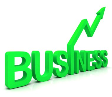 yeşil iş kelime ticaret gösterir