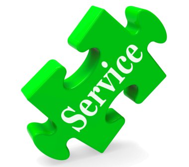 Servis destek ve yardım yardım etmek anlamına gelir.