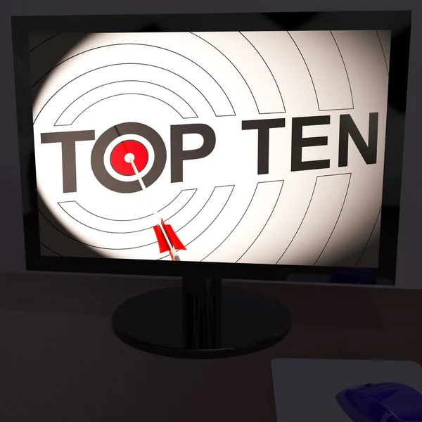 Top Ten On Monitor Shows Eligible Ranking