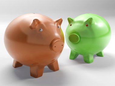 yatırım ve güvenlik domuzlar çift gösterir