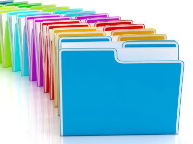 organizasyon gösterilen klasörler ve raporlar