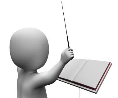 müzikal orkestra şefi baton müzisyen orkestra yönetmeni doğrudan gösterir