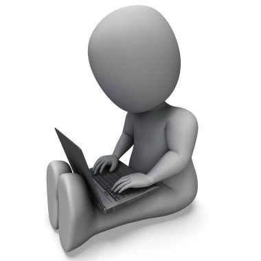 PC bilgisayar gösteren tarama web online