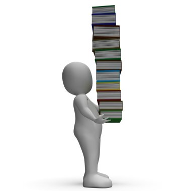 kitap taşıyan öğrenci öğrenme gösterir