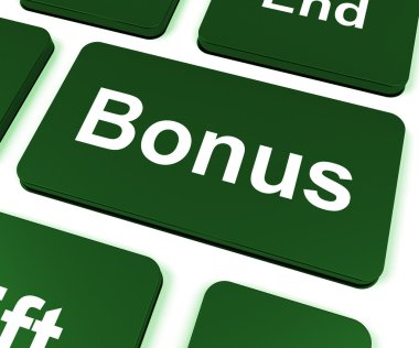 İlave hediye veya ikramiye online bonus anahtar gösterir