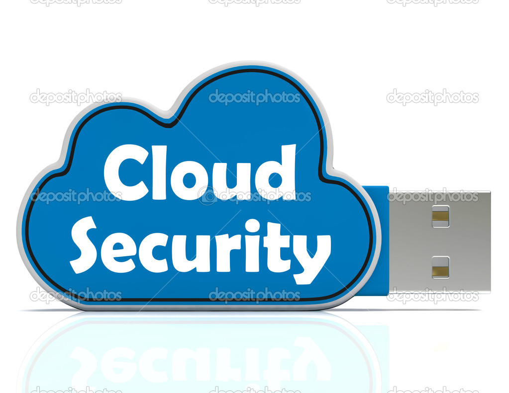 Cloud Security Memory Stick Shows Account And Login