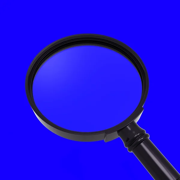 Magnifying Glass Shows Zoom Or Search — Stock Photo, Image