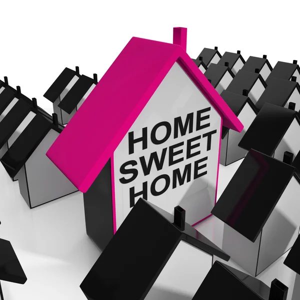 Home Sweet Home House Cozy And Familiar — Stock Photo, Image