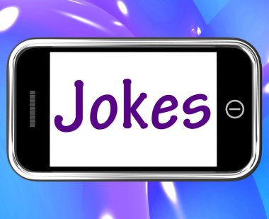 Şakalar smartphone mizah anlamına gelir ve web üzerinde gülüyor