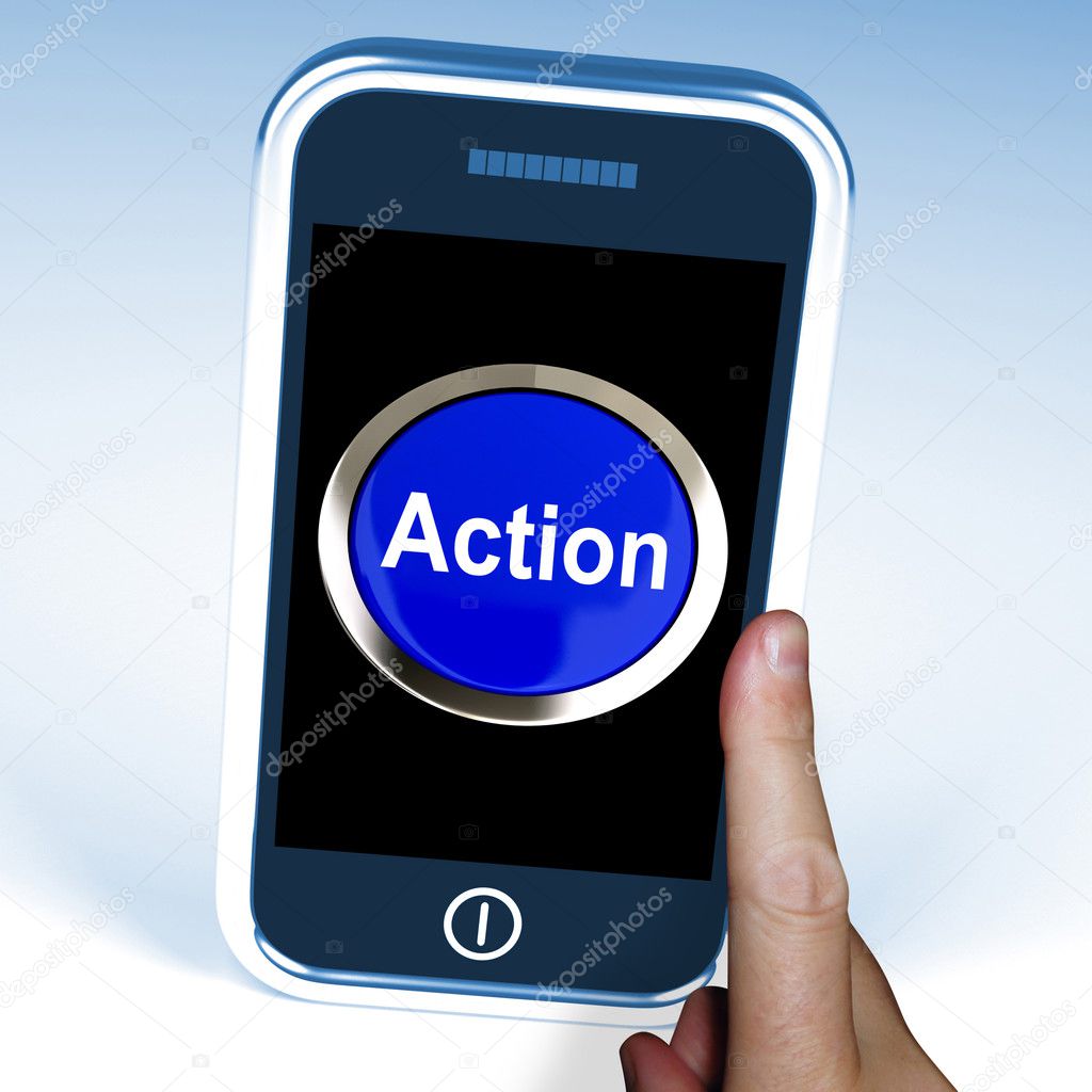 Action In phone Shows Inspired Activity