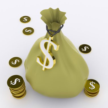 Doları çanta servet Döviz Alım veya kazanç anlamına gelir.