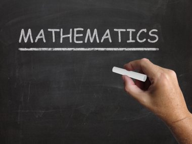 Matematik blackboard geometri matematik veya istatistik anlamına gelir.
