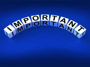 önemli ve kritik önem önemli bloklarını göster