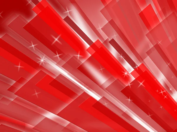Fundo de barras vermelhas significa design geométrico ou futurista — Fotografia de Stock