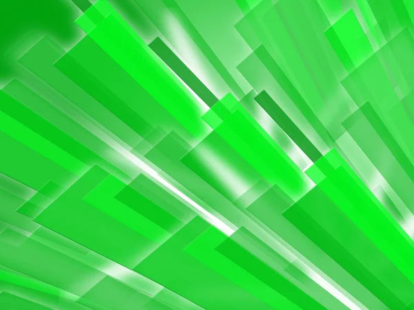 Green Bars Background Means Abstract Art Or Digital Design — Stock Photo, Image