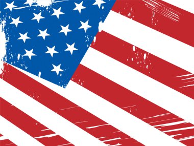 Amerikan bayrağı arka plan, vatanseverlik ve milliyetçilik anlamına gelir.