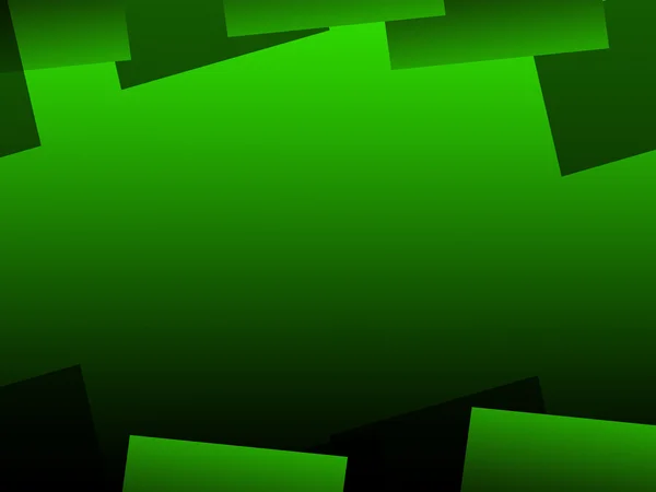 Fondo geométrico verde significa patrón de arte digital — Foto de Stock