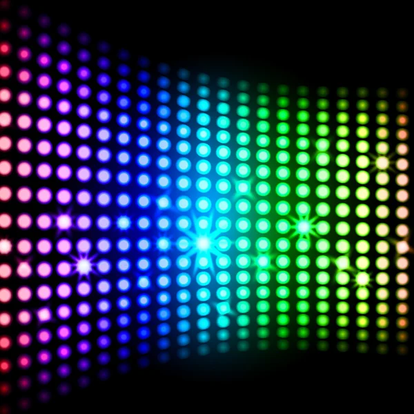 Rainbow Light Squares Background Means Modern Wallpaper Or Shini — Stock Photo, Image