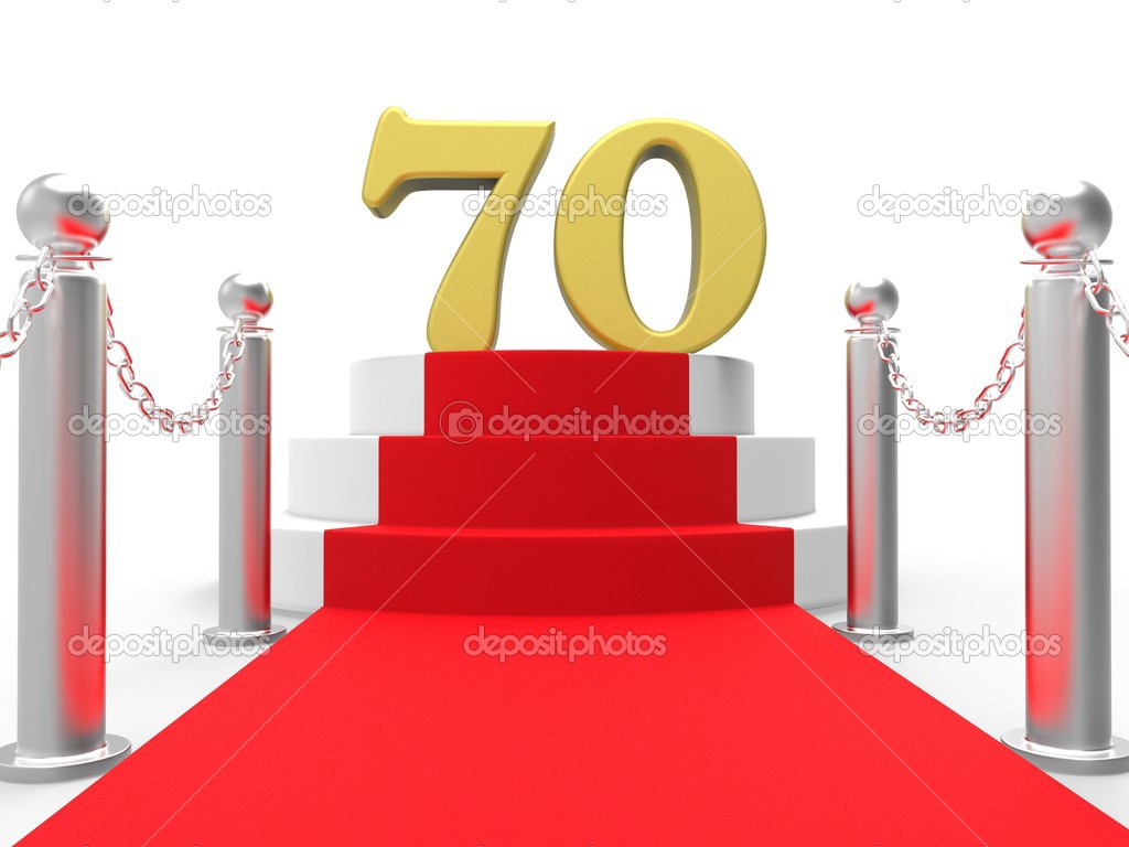 Golden Seventy On Red Carpet Shows Celebrities Remembrance And R