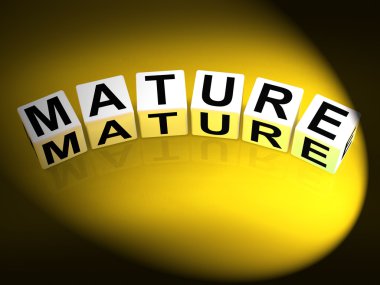 Olgun zar olgunlaşma büyüme ve gelişme anlamına