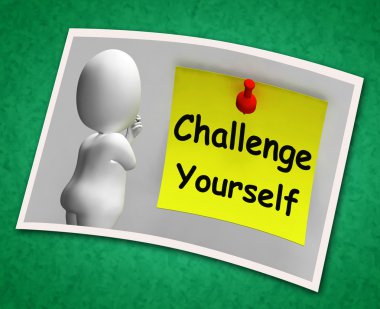 challenge kendinizi fotoğraf aracı belirlenecek ve motive