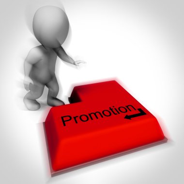 Promosyon klavye daha yüksek ve daha iyi iş pozisyonu gösterir
