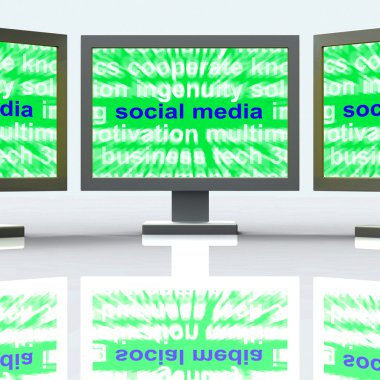 sosyal medya dizüstü online ağ blog ve yorum demek