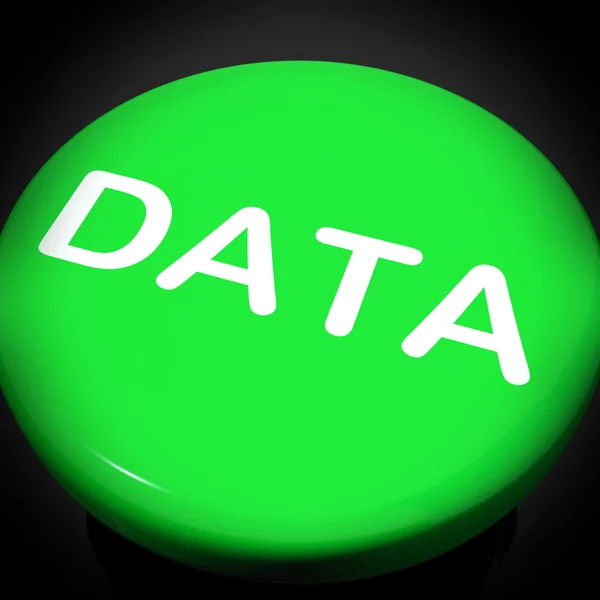 Data Switch Shows Facts Information Knowledge — Stock Photo, Image