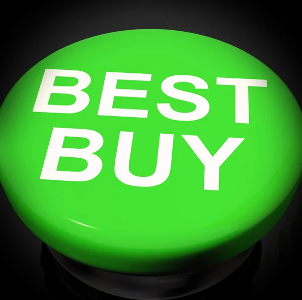 Am besten kaufen Switch zeigt Aktionsangebot oder Rabatt — Stockfoto