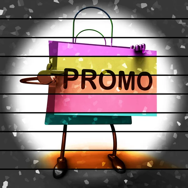 Forty Percent Reduced On Bags Shows 40 Bargains — Stock Photo, Image