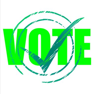 Evet oy hakkı ve o.k gösterir.