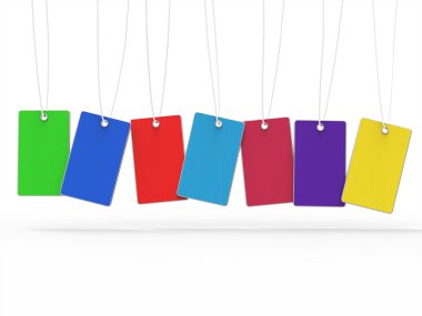 etiket renklerini ve boş boşaltmak 7 anlamına gelir