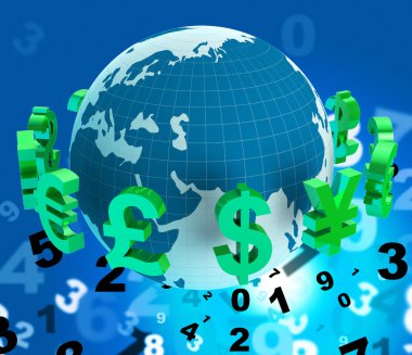 Döviz Alım Satım ve Amerikan dolar pound gösterir