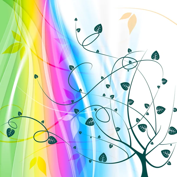 Pastel kleuren toont boomstam en abstract — Stockfoto