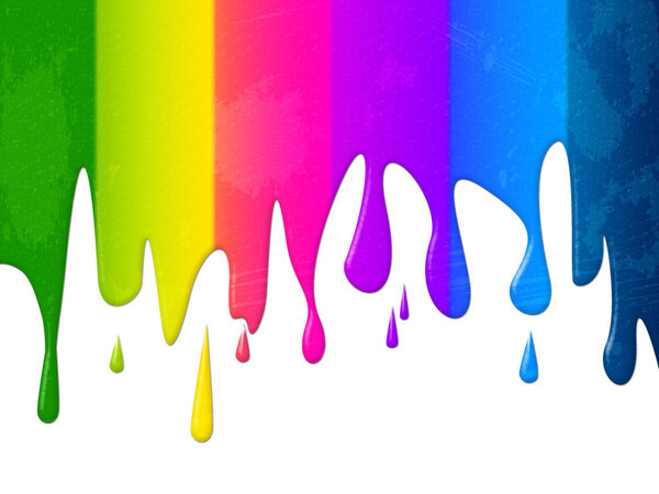Copyspace Color Represents Paint Colors And Colorful