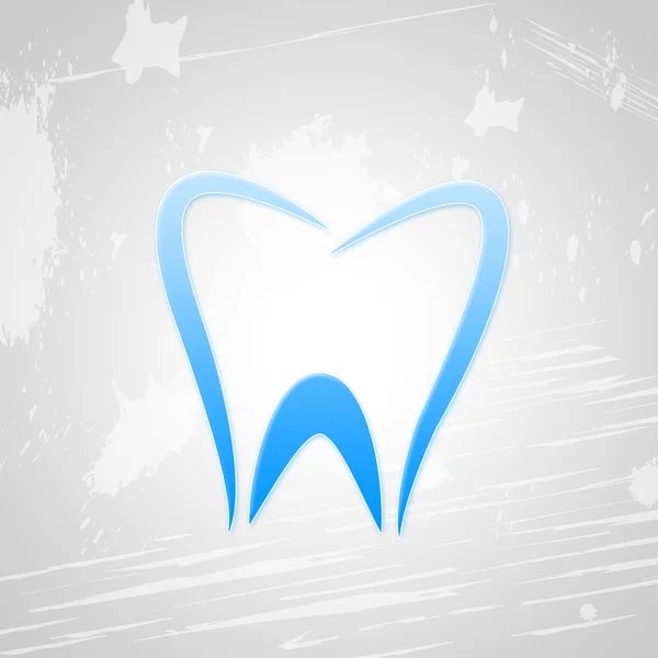 Tooth Icon Means Cavity Dentistry And Care — Stock Photo, Image