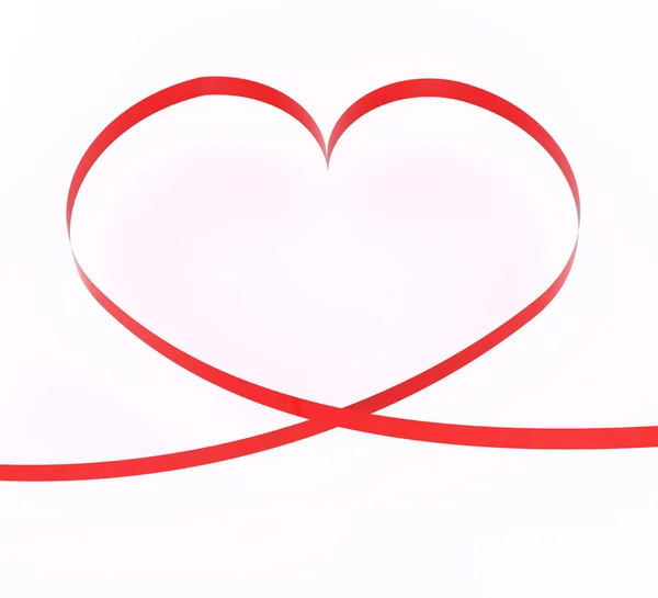 Heart Copyspace Shows Valentine's Day And Affection — Stock Photo, Image