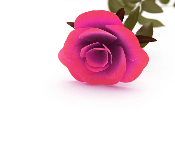 Copyspace Rose Means Valentine Romantic And Copy-Space — Stock Photo, Image