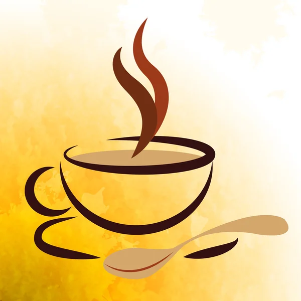 Bebida de café representa Cafeína Cafetería y Cafetería —  Fotos de Stock