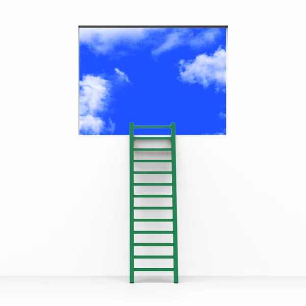 Vision Planning Indicates Steps Forecasting And Ladder — Stock Photo, Image