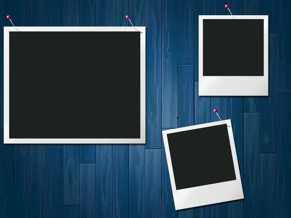 Photo Frames Represents Blank Space And Background — Stock Photo, Image