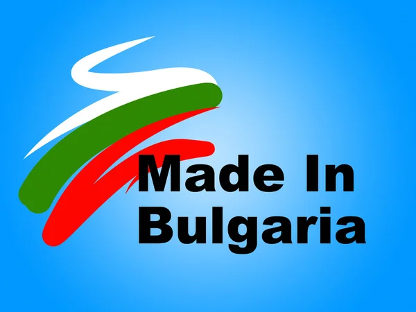 Bulgaria Trade Shows Made In And Commerce — Stock Photo, Image