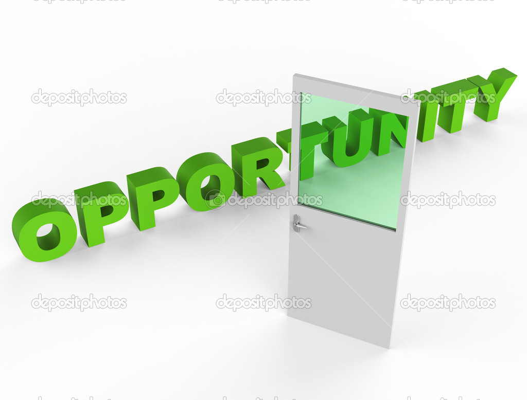 Door Opportunity Means Doorway Doorframe And Possibility