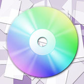 CD tech ukazuje prázdný prostor a cd-rw