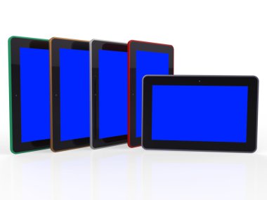 boşaltmak tablet ipad mobil ve monitörü temsil eder
