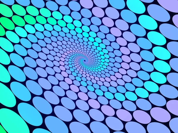 Circles Twirl Indicates Wave Twist And Artistic — Stock Photo, Image
