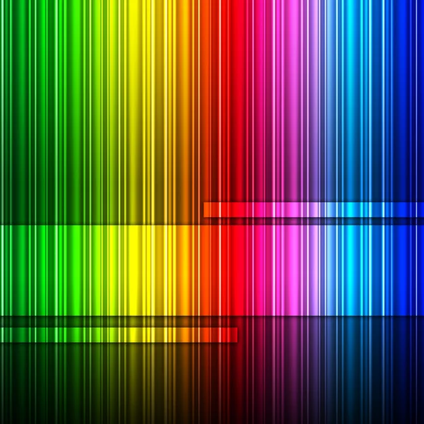 Spectrum achtergrond vertegenwoordigt kleurstaal en achtergronden — Stockfoto