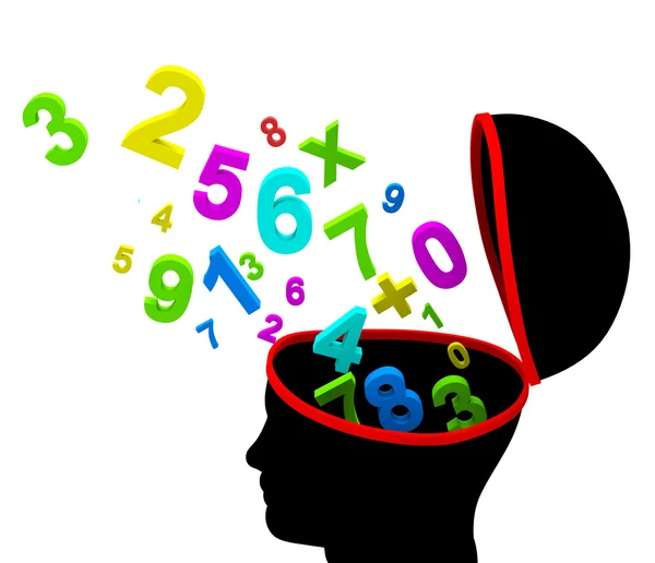 Education Numbers Indicates Educated Tutoring And Educate — Stock Photo, Image