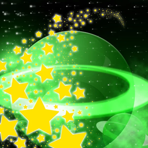Tło gwiazd reprezentuje przestrzeni kosmicznej i streszczenie — Zdjęcie stockowe