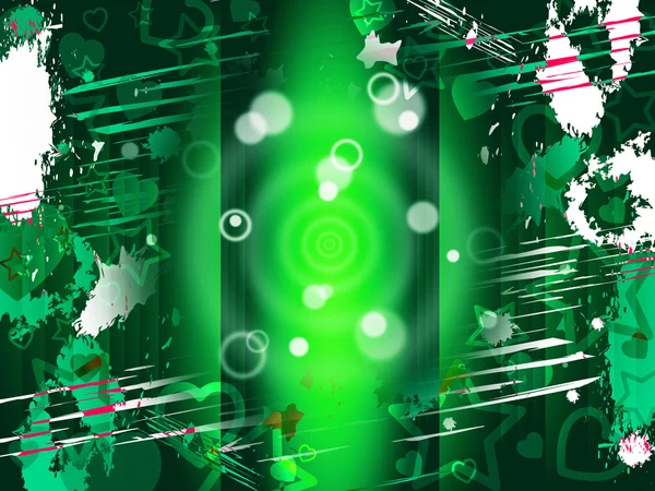 Grunge-Hintergrund zeigt texturierte abstrakte und grüne — Stockfoto